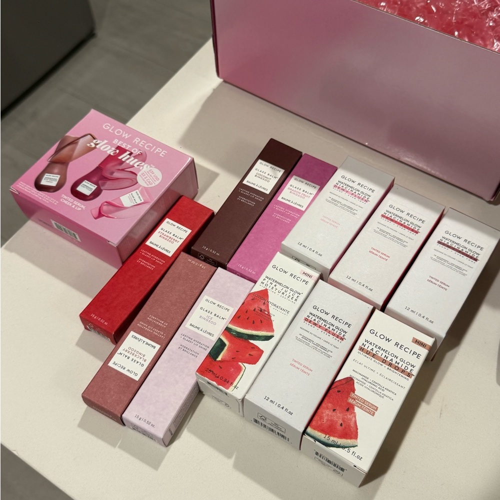 Glow Recipe lip gloss + blushes skincare - Picture 10 of 10